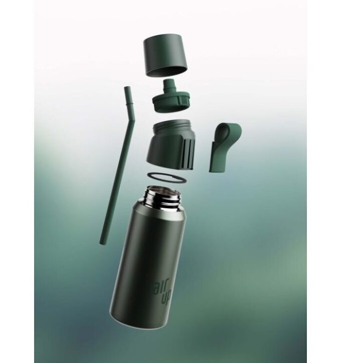 Gen 2 Steel Flaskor Calm Emerald Gen 2 Steel Flaskor Calm Emerald