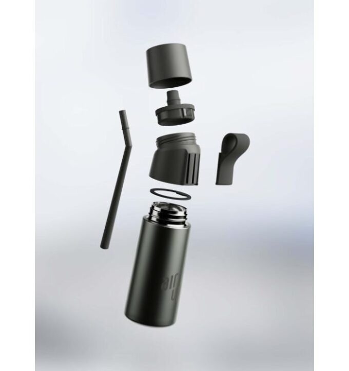 Gen 2 Steel Flaskor Dusky Obsidian Gen 2 Steel Flaskor Dusky Obsidian