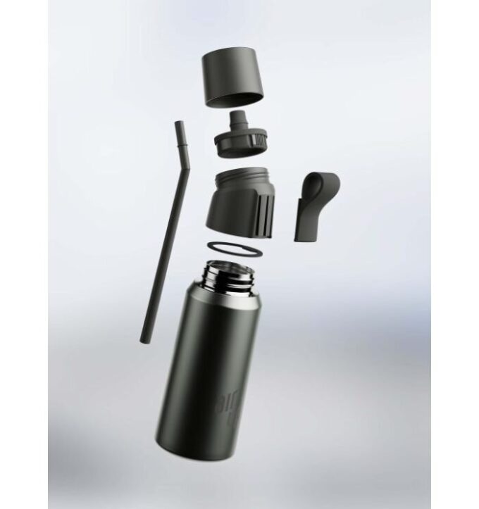 Gen 2 Steel Flaskor Dusky Obsidian Gen 2 Steel Flaskor Dusky Obsidian
