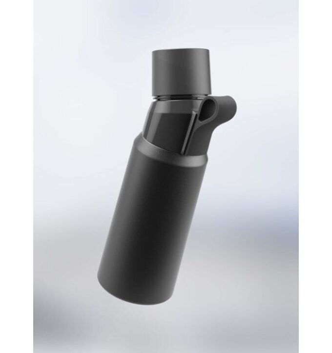 Gen 2 Steel Flaskor Pitch Black Gen 2 Steel Flaskor Pitch Black