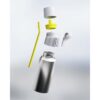 Gen 2 Steel Flaskor Silver