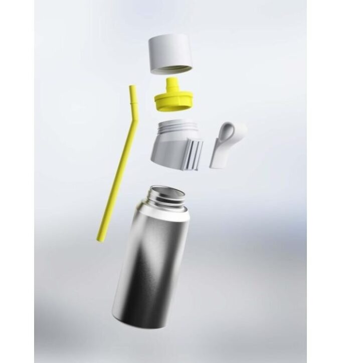 Gen 2 Steel Flaskor Silver
