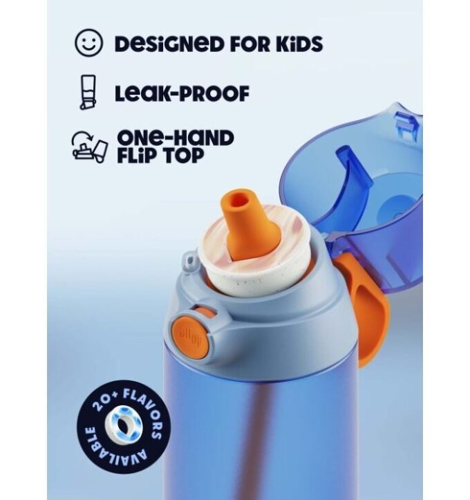 Sipper Flaskor Dolphin Blue Sipper Flaskor Dolphin Blue