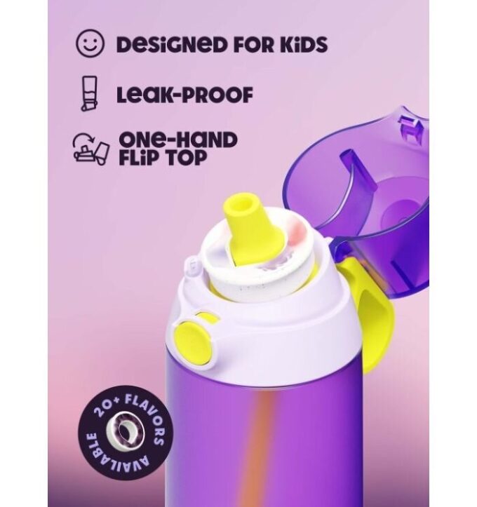 Sipper Flaskor Squid Purple Sipper Flaskor Squid Purple